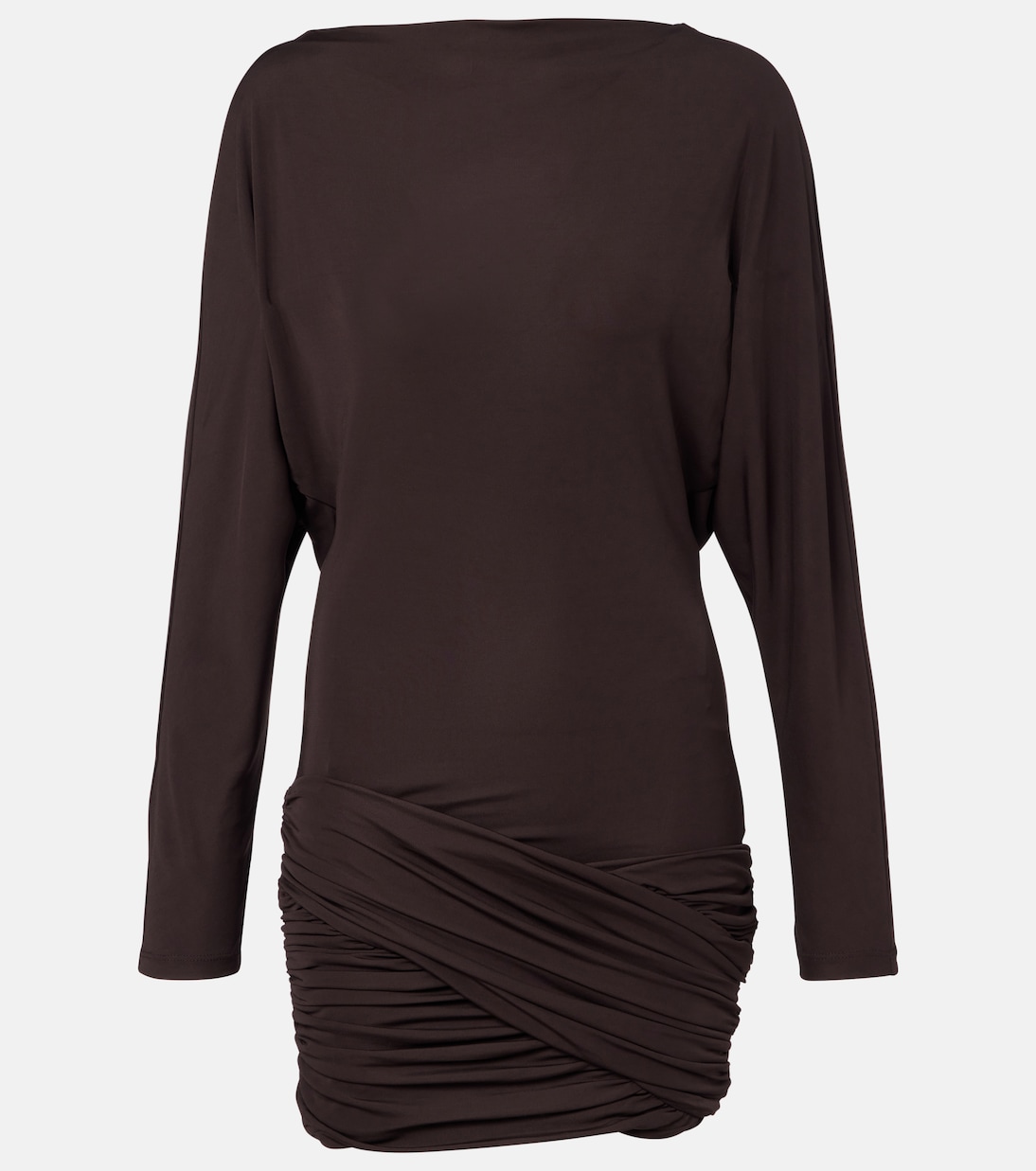 Luna draped openback jersey minidress | Christopher Esber