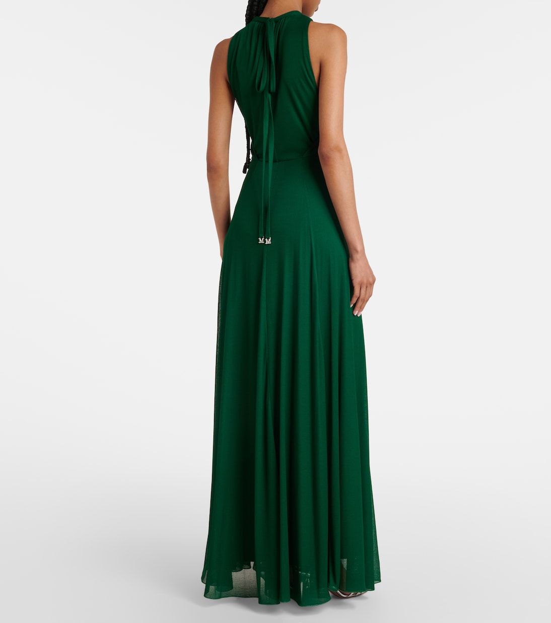 Carnet mesh jersey maxi dress | Max Mara