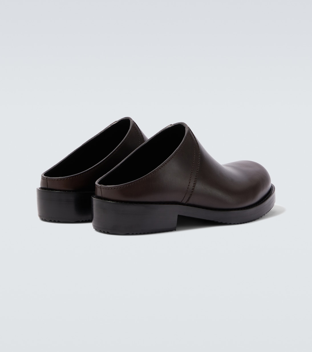 Slippers aus Leder | Dries Van Noten