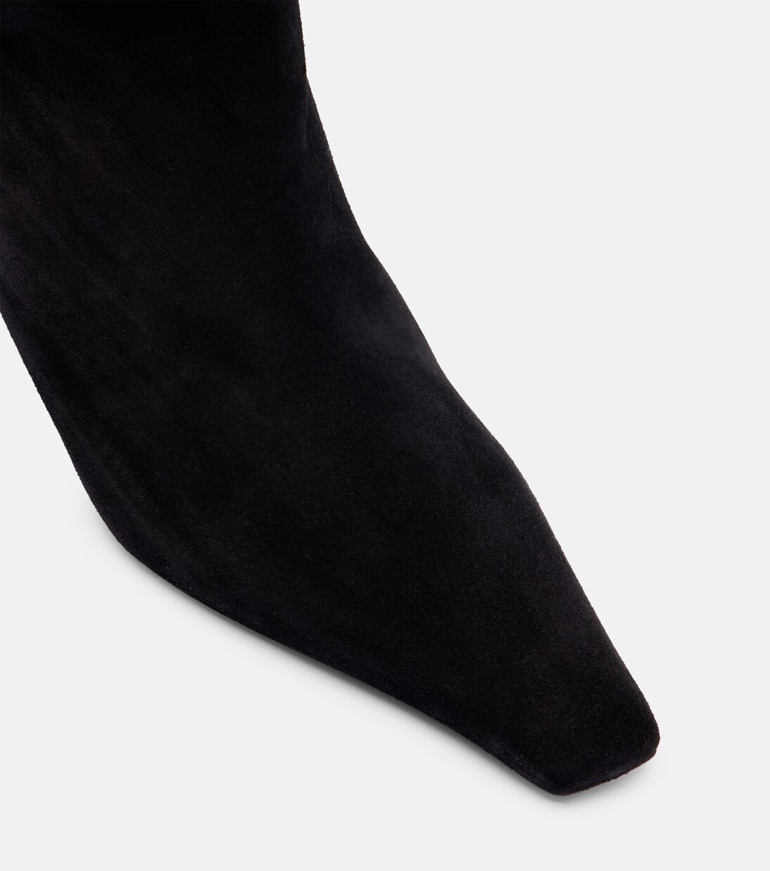 Jamie 25 suede ankle boots | Amina Muaddi