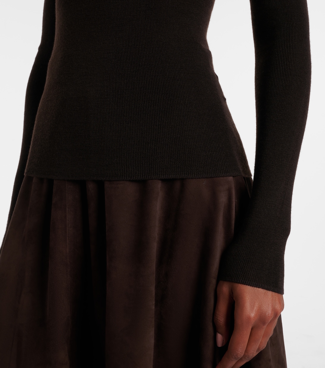 Urban virgin wool turtleneck sweater | Dorothee Schumacher