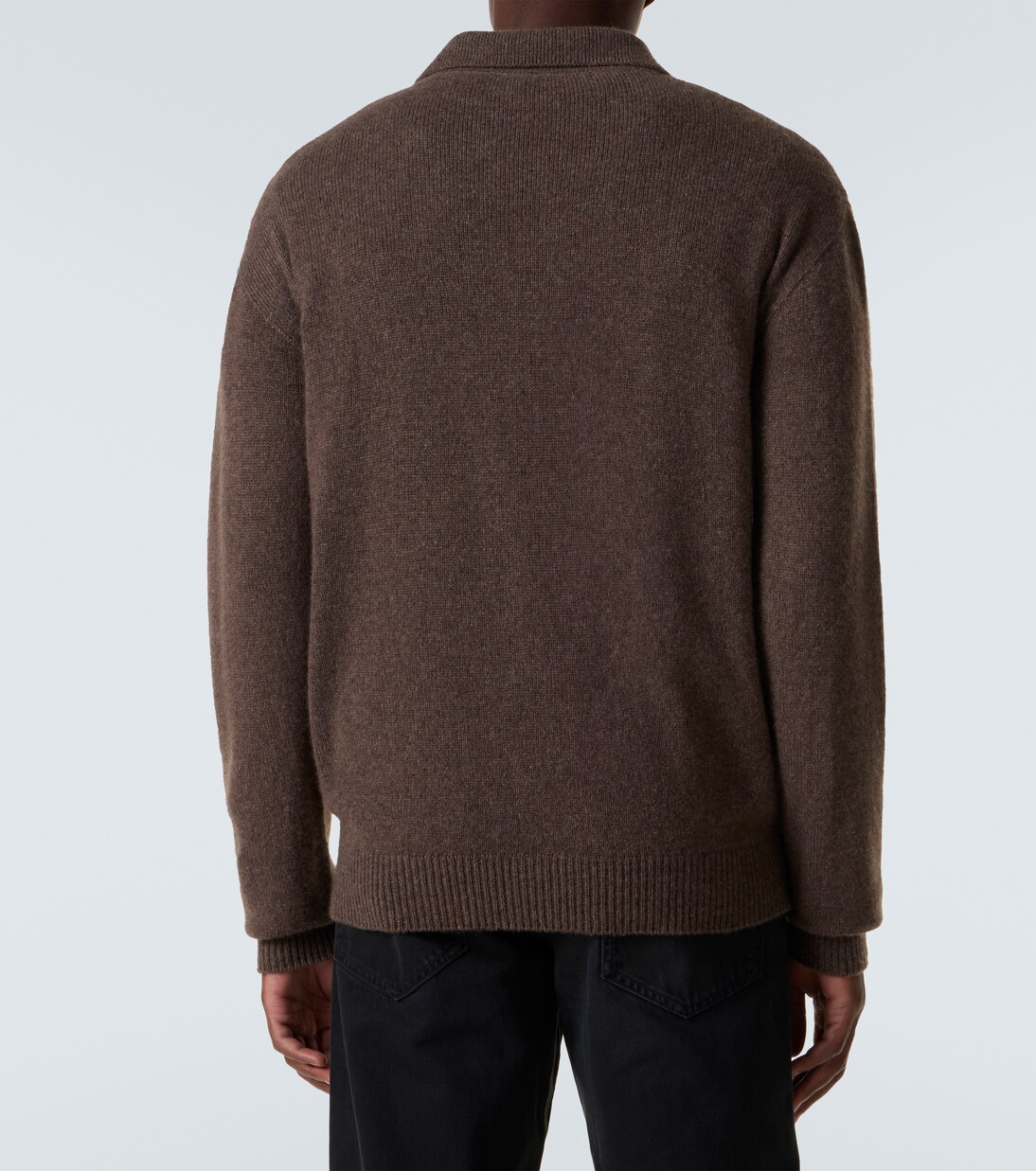 Leach cashmere polo sweater | The Row