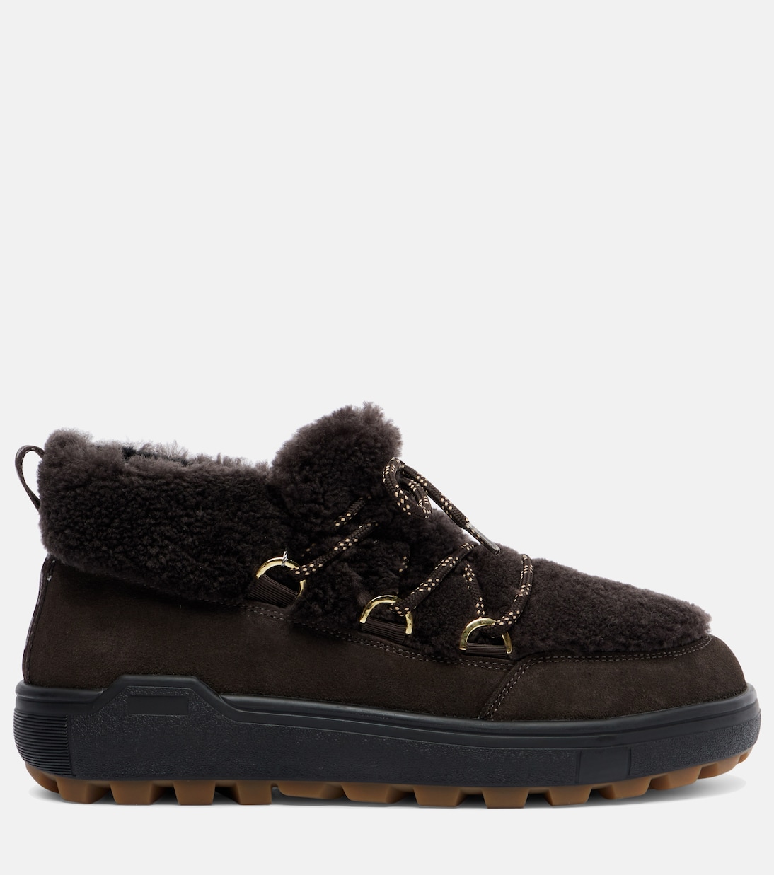 Bottines Chamonix en daim et shearling | Bogner