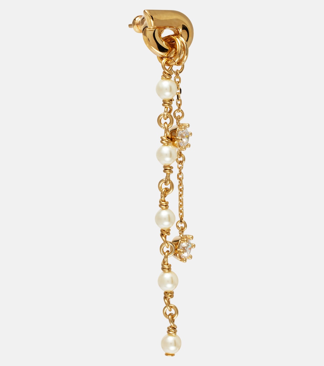 Boucles d’oreilles Gancini à ornements | Ferragamo