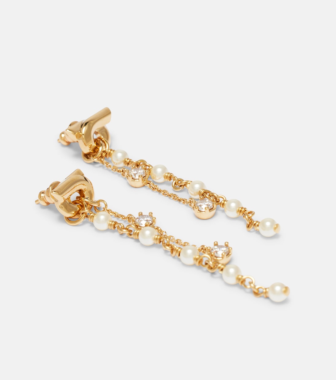 Boucles d’oreilles Gancini à ornements | Ferragamo