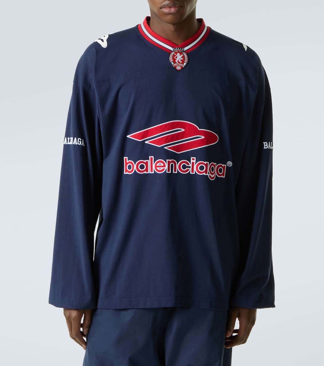 3B Sports Icon cotton jersey T-shirt | Balenciaga