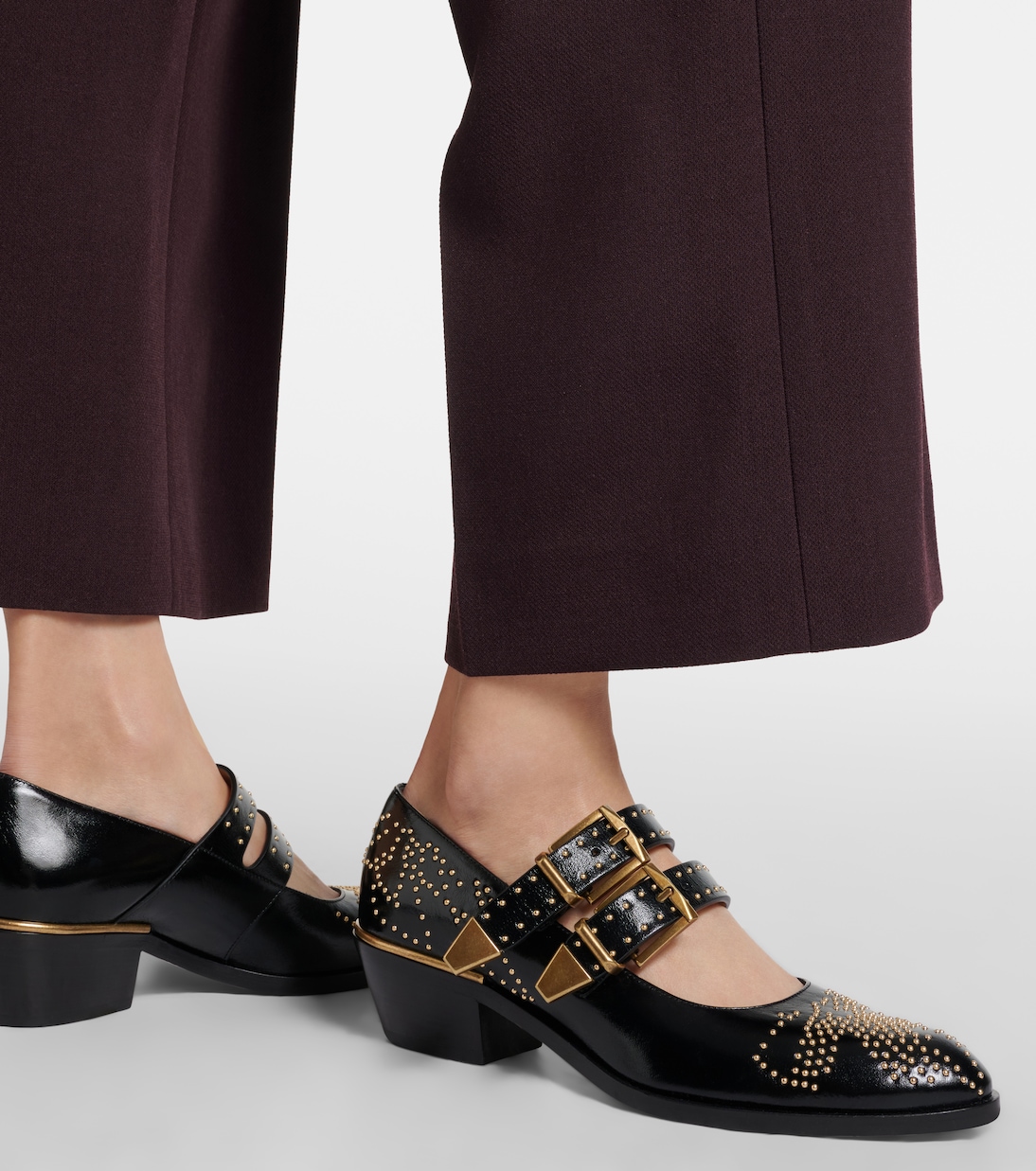 Verzierte Mary-Jane-Pumps Susanna 40 aus Leder | Chloé