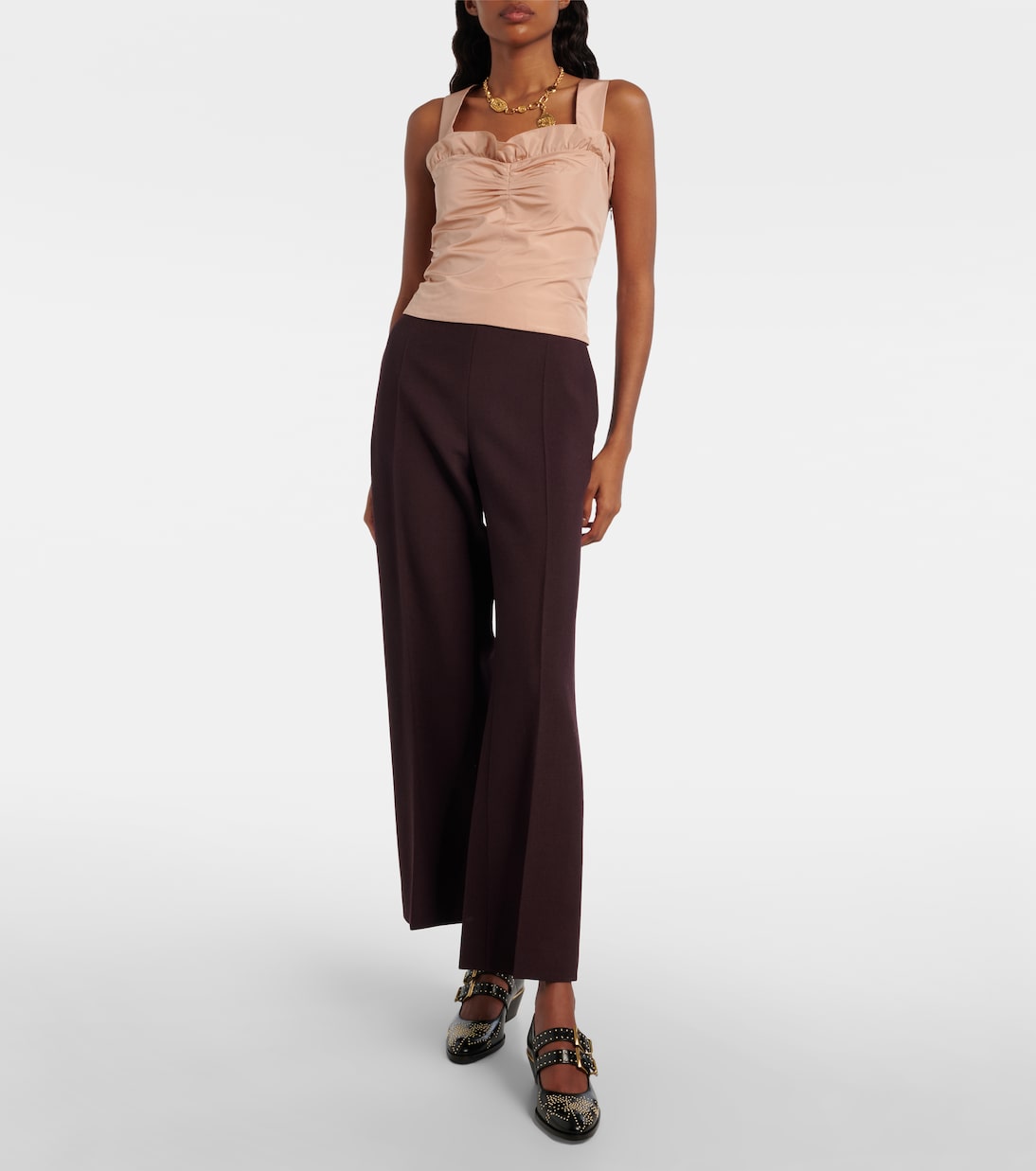 Verzierte Mary-Jane-Pumps Susanna 40 aus Leder | Chloé