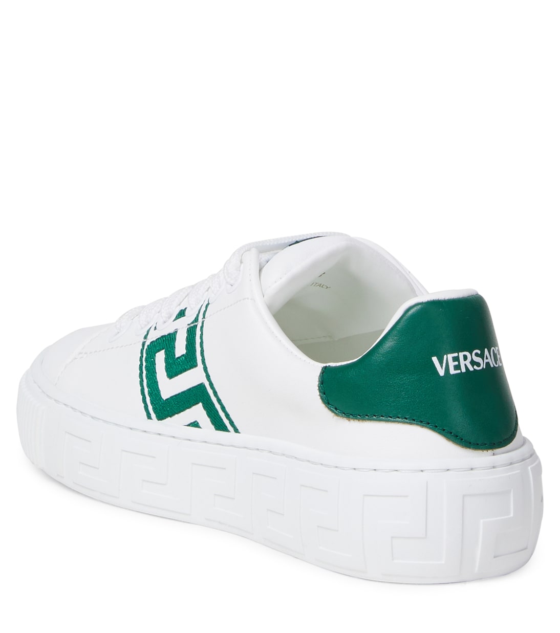 Greca embroidered sneakers | Versace Kids