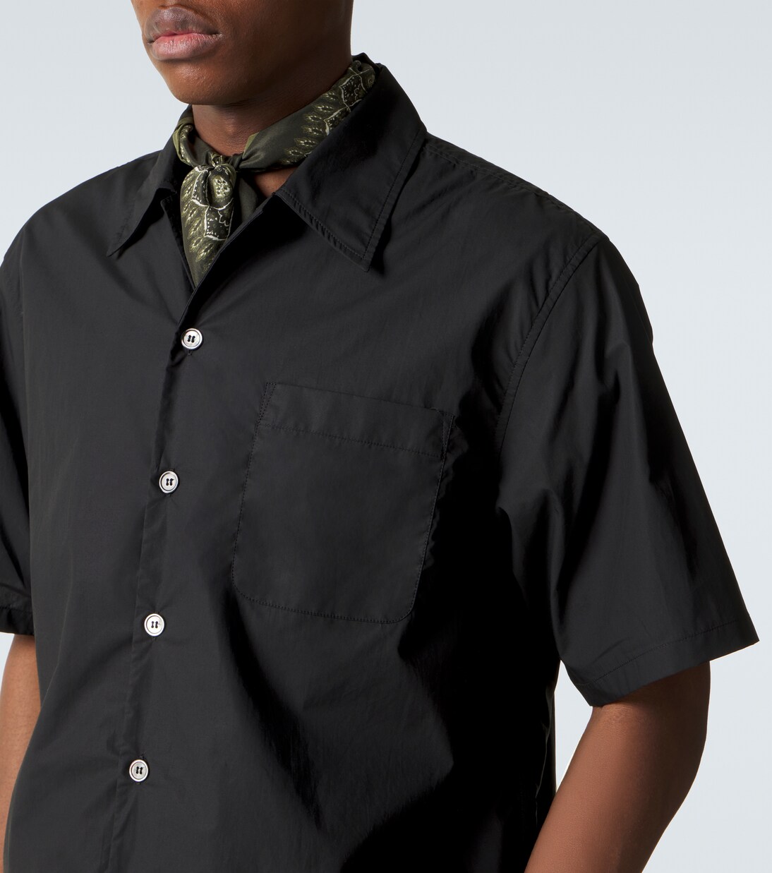 Embroidered cotton poplin shirt | Our Legacy