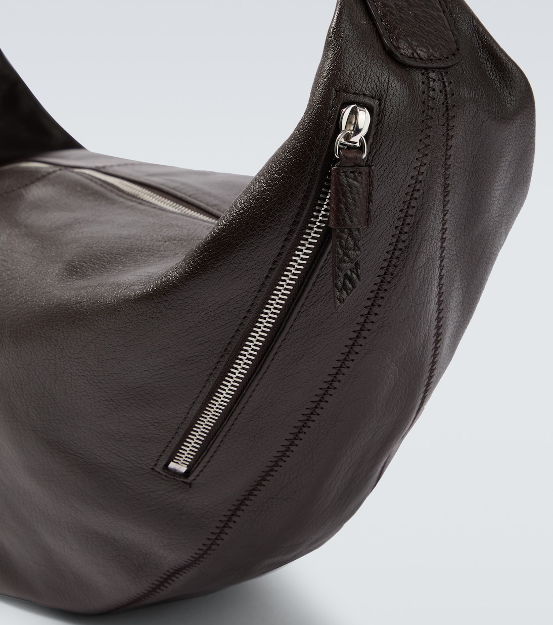 Schultertasche Quiver Clip aus Leder | Lemaire