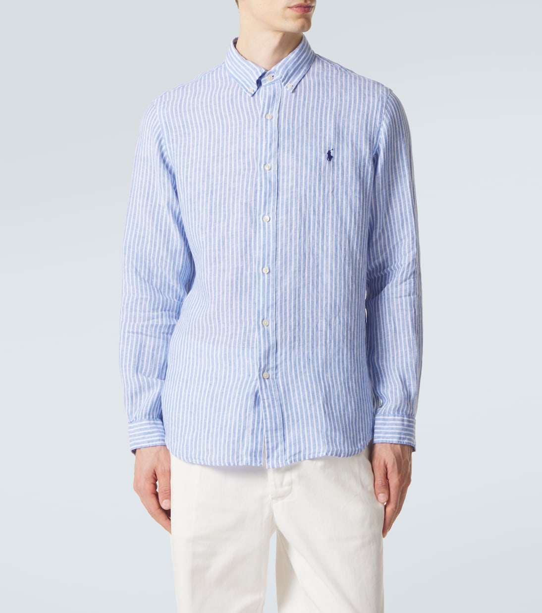 Striped linen shirt | Polo Ralph Lauren