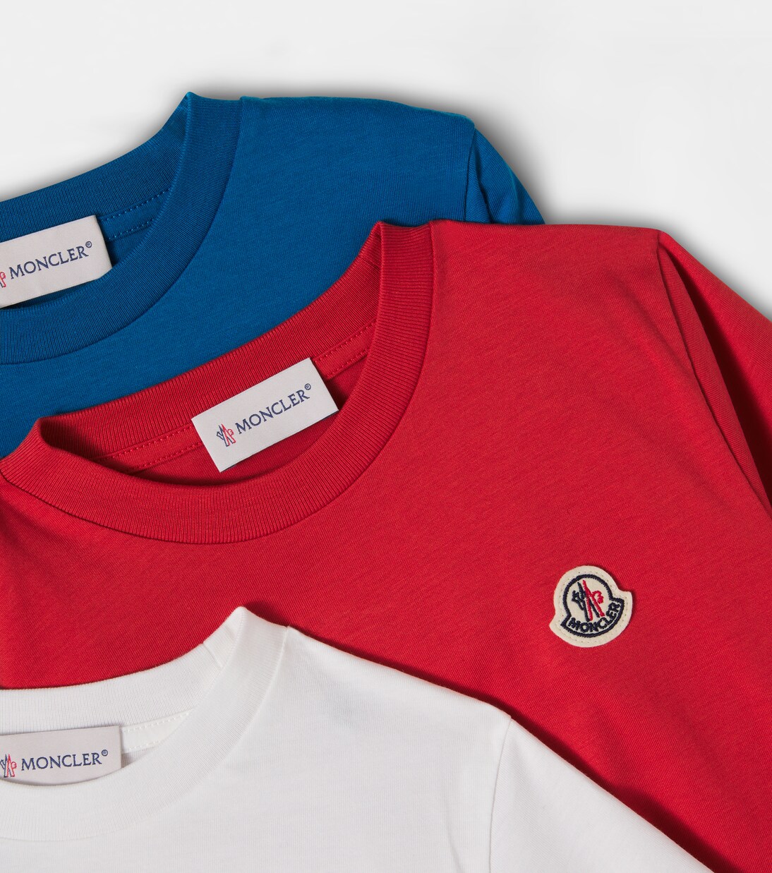 Set aus drei T-Shirts aus Baumwoll-Jersey | Moncler Enfant