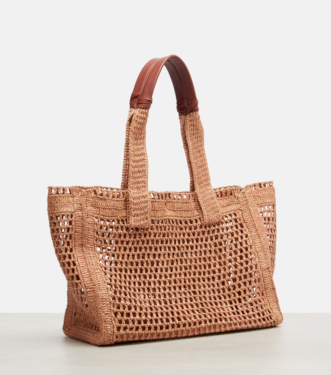 Summer Banana raffia tote bag | Chloé