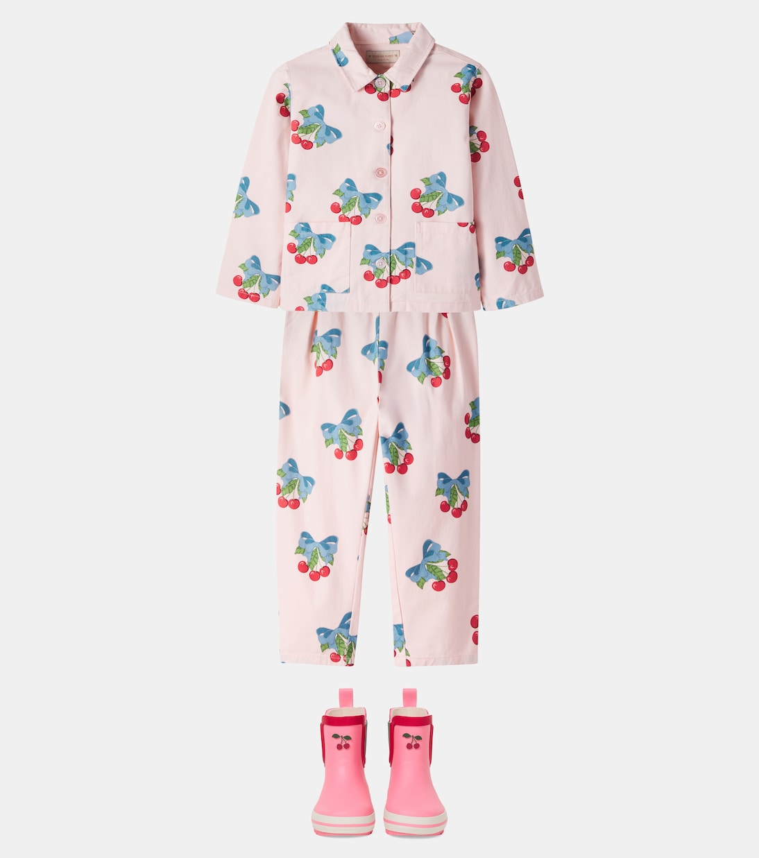 Bedruckte Jacke Frankie aus Baumwoll-Twill | Konges Sløjd