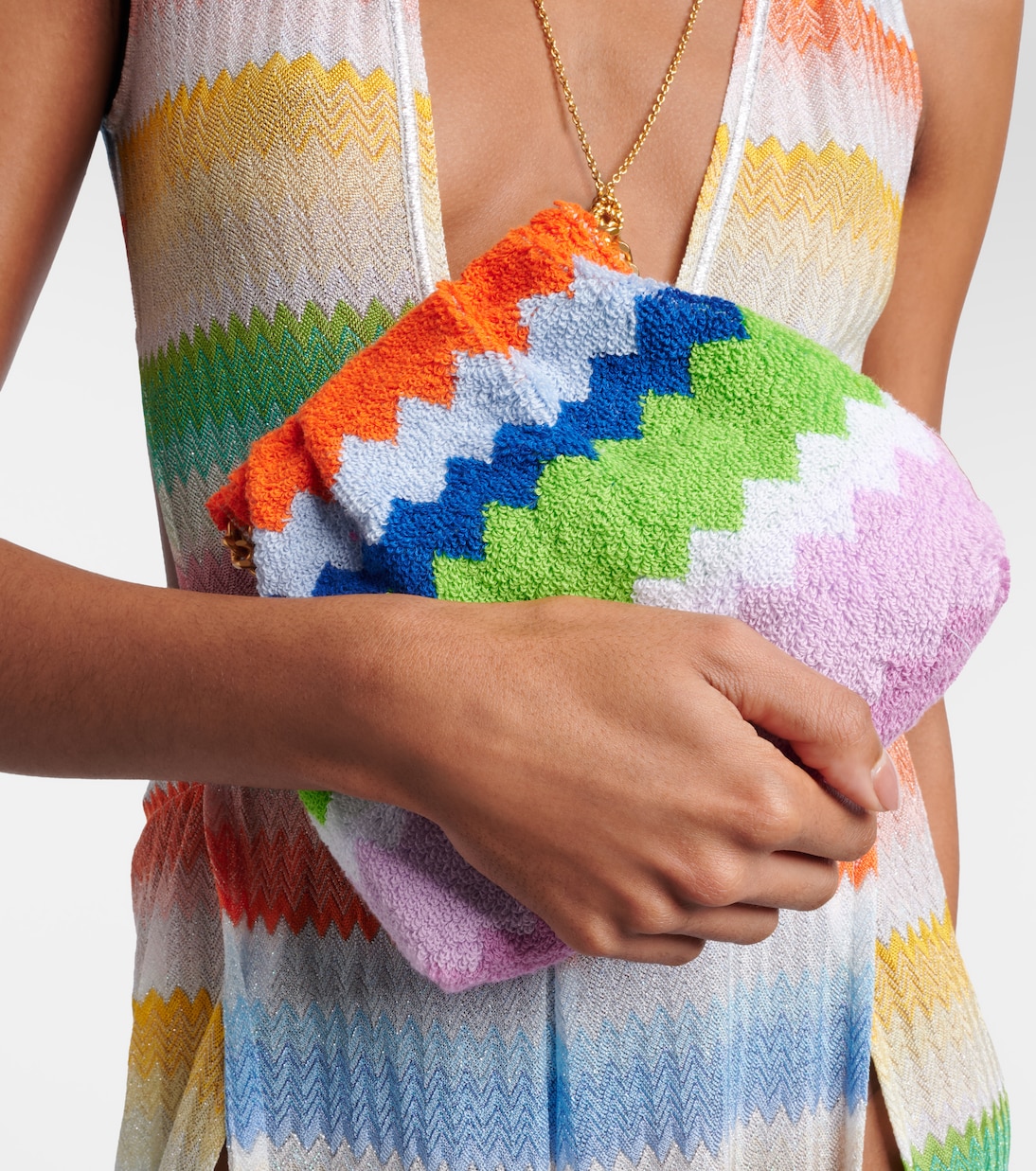 Henkeltasche Small aus Frottee | Missoni