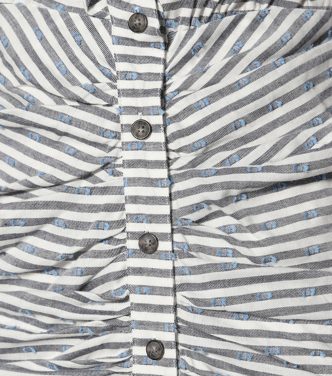 Kai cotton-blend striped dress | Veronica Beard