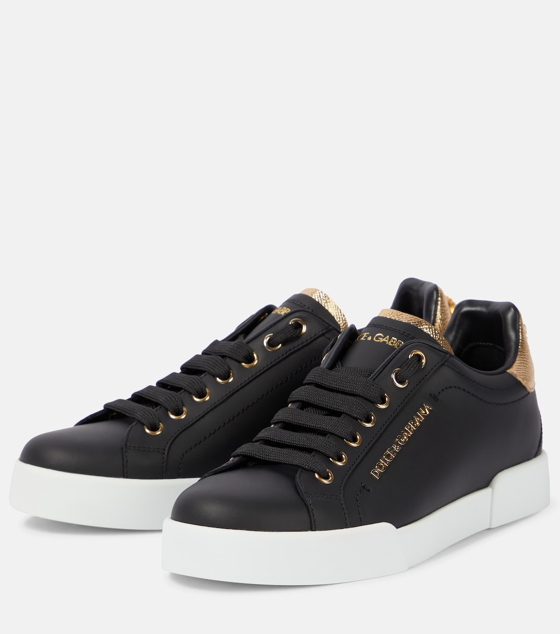 Baskets Portofino en cuir | Dolce&Gabbana