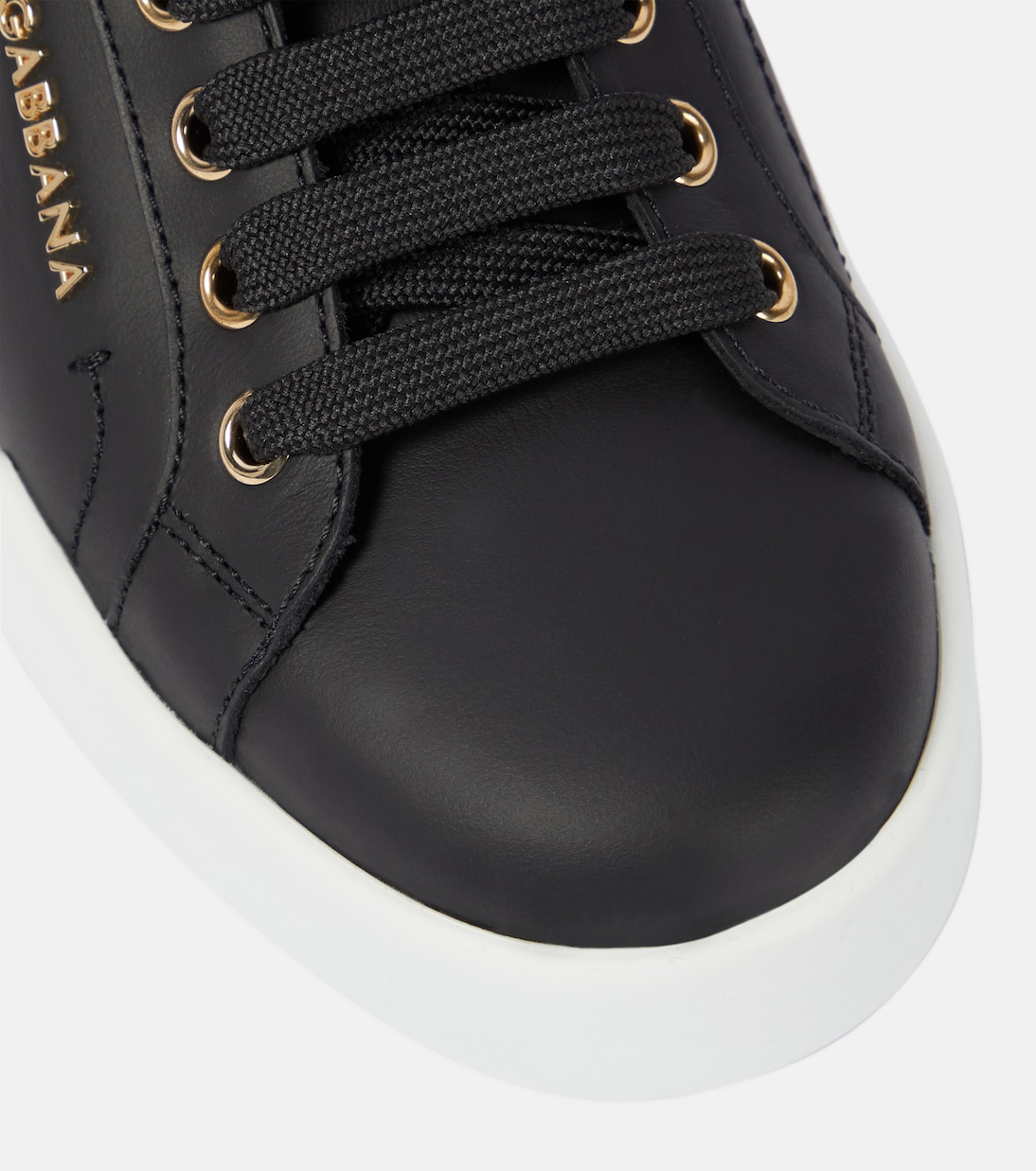 Baskets Portofino en cuir | Dolce&Gabbana