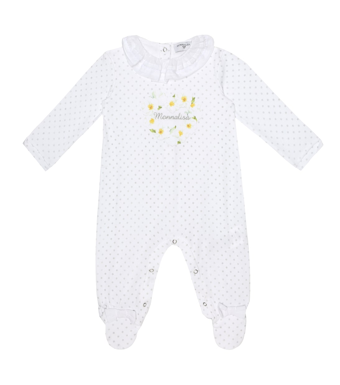 Baby - Tutina a stampa in cotone | Monnalisa