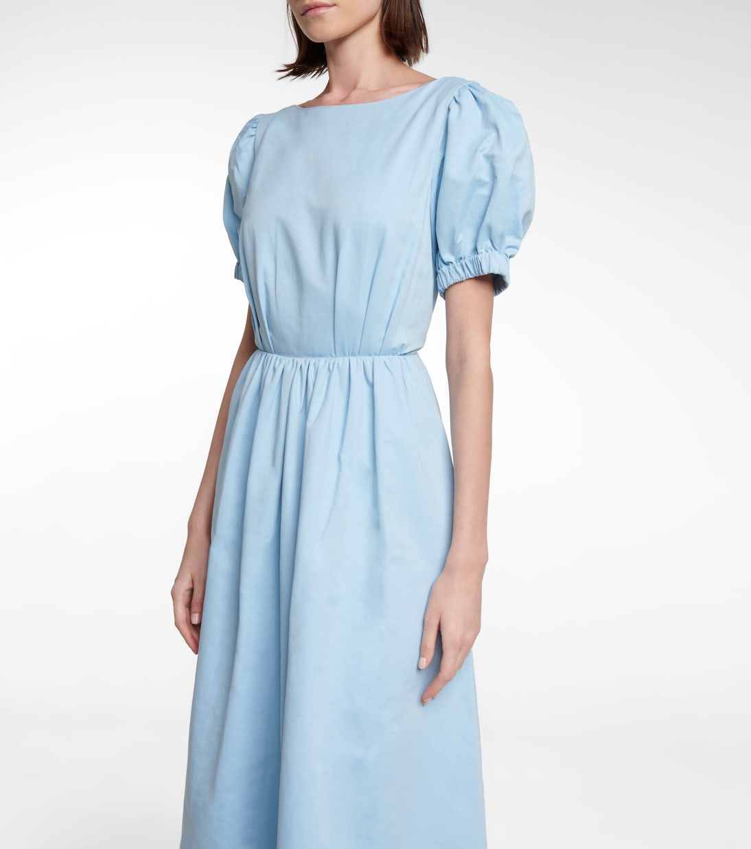 Alix cotton-blend faille maxi dress | Staud