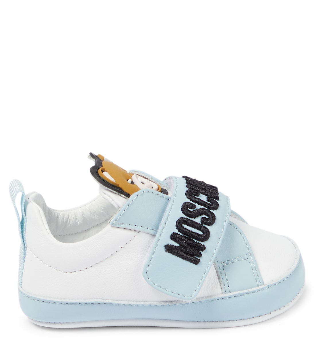 Baby Sneakers aus Leder | Moschino Kids