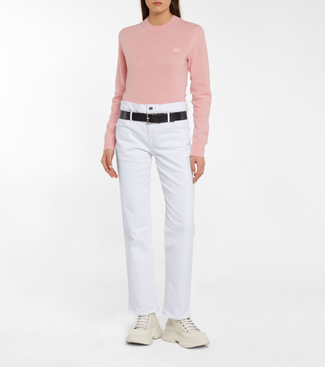 High-Rise Cropped Jeans Dexter | Rta