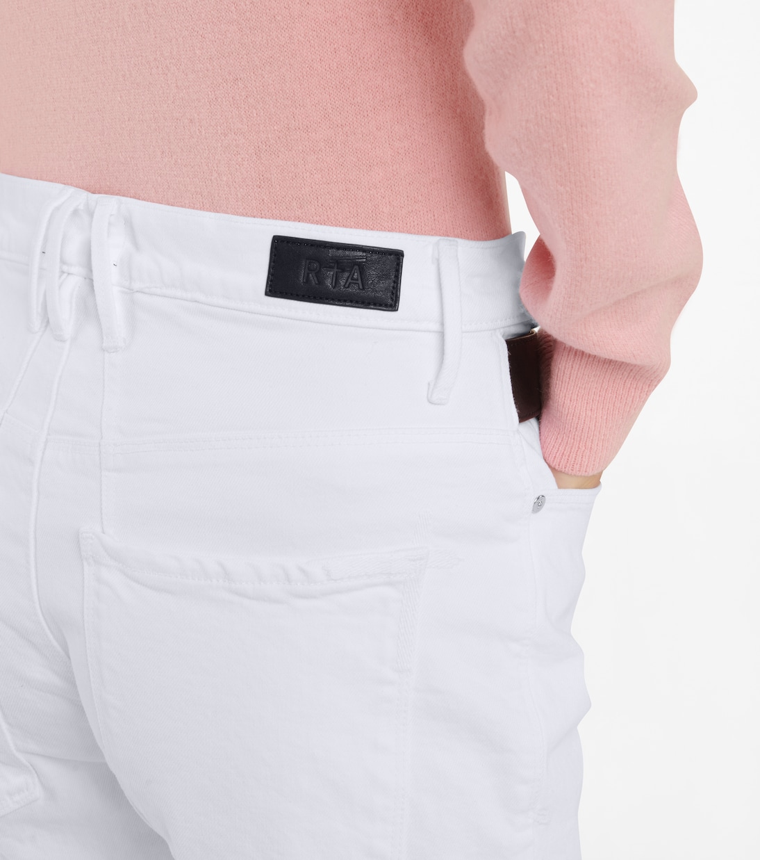 High-Rise Cropped Jeans Dexter | Rta