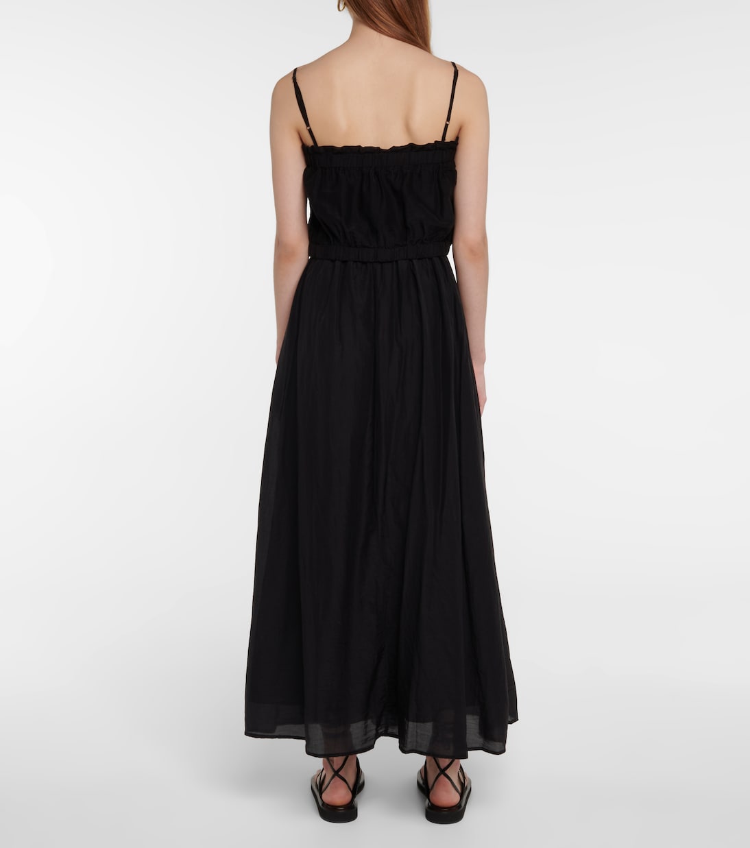 Divya silk and cotton voile camisole | Velvet