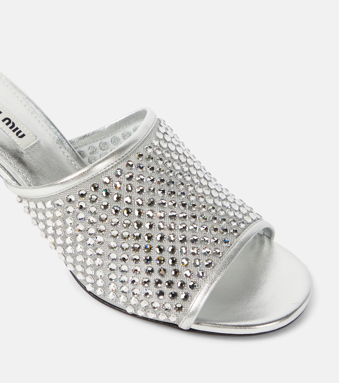 Sandali con cristalli | Miu Miu