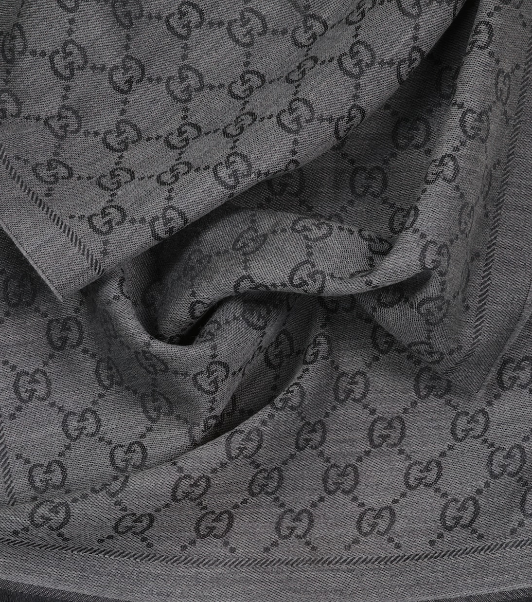 GG wool jacquard scarf | Gucci