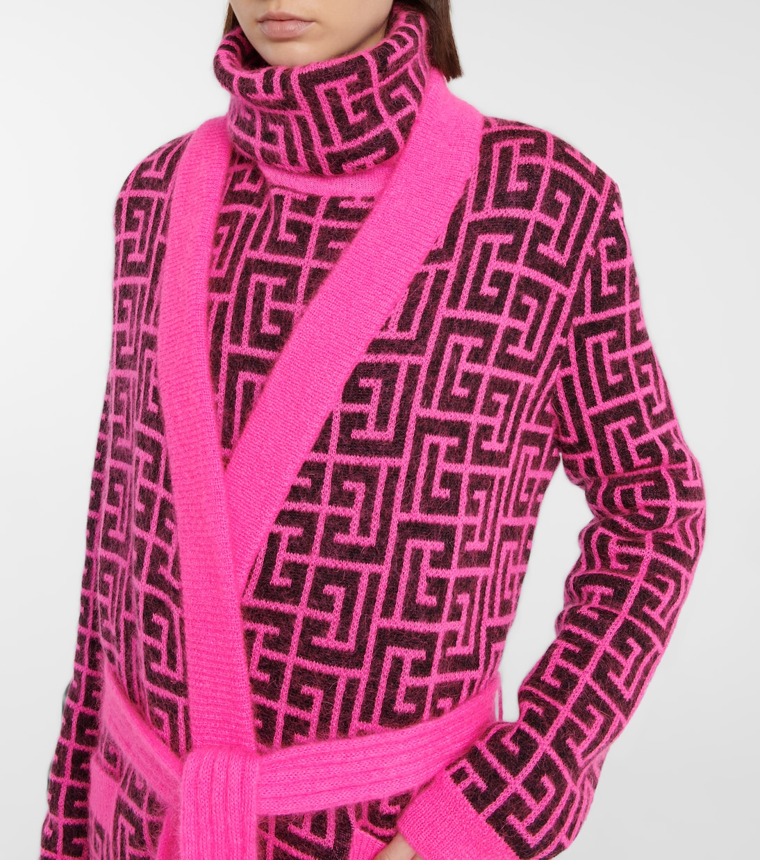 Cardigan aus einem Mohairgemisch | Balmain