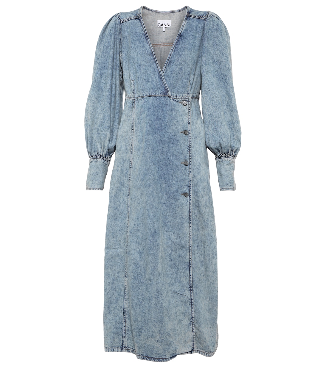 Vestido midi vaquero | Ganni