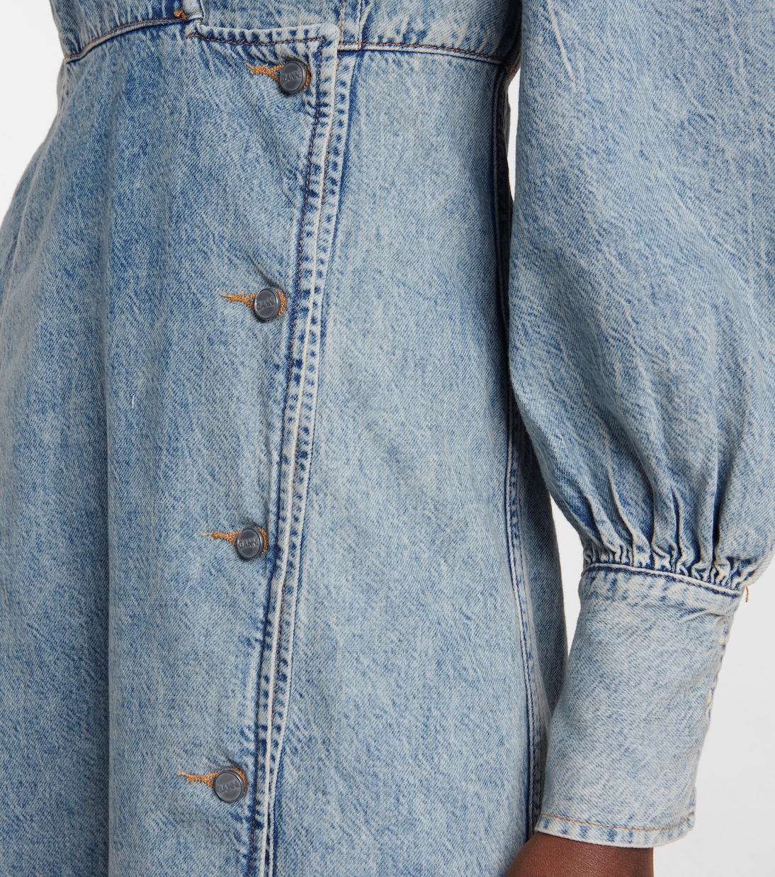 Vestido midi vaquero | Ganni