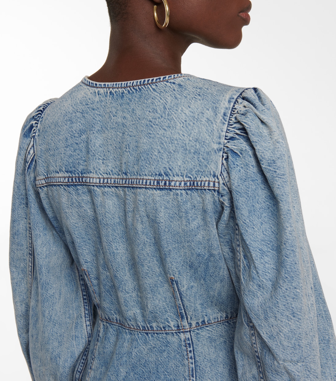 Vestido midi vaquero | Ganni