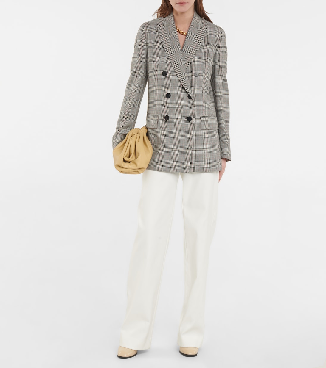 Kaplan Daisy high-rise cotton pants | Loro Piana