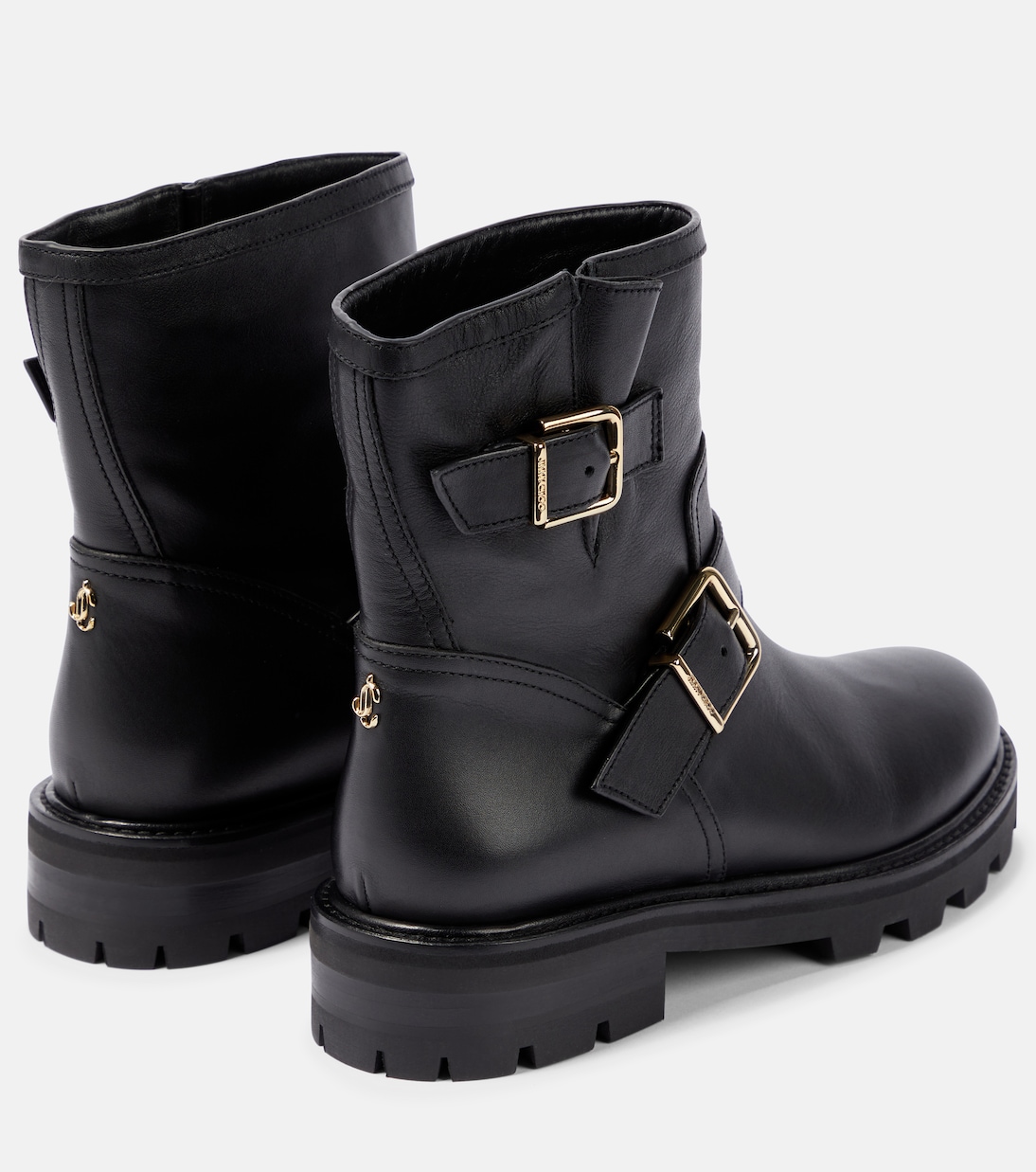 Ankle Boots Youth II aus Leder | Jimmy Choo