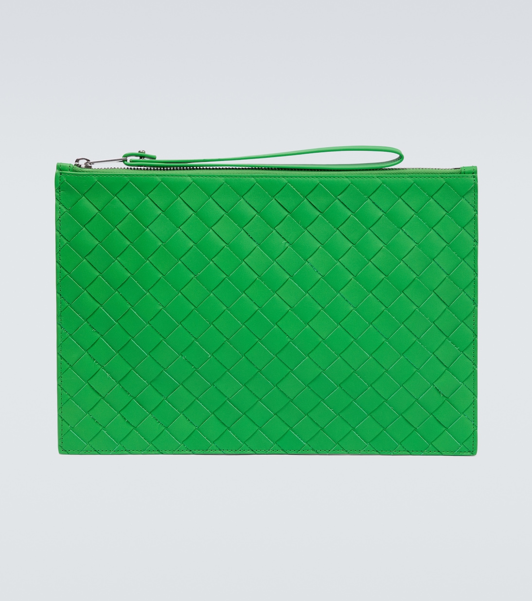 Etui mit Riemen Intrecciato Large aus Leder | Bottega Veneta