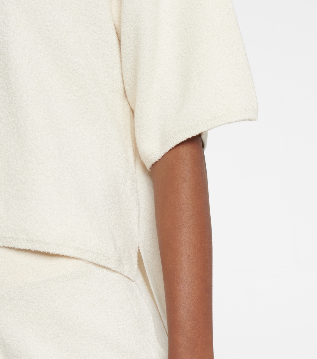 Silk-blend toweling polo shirt | Joseph