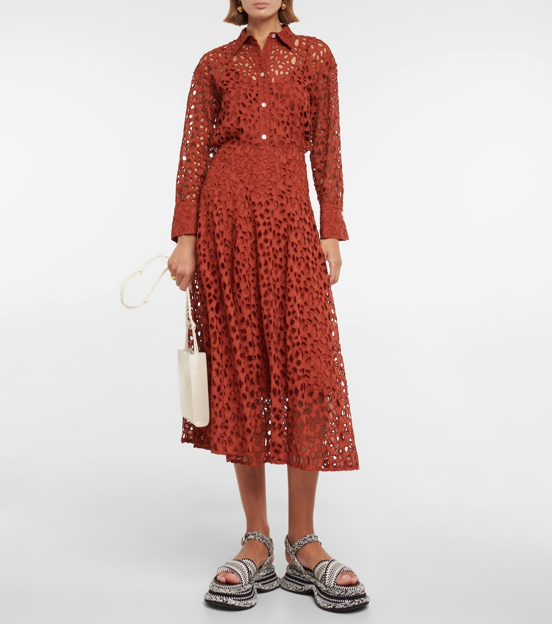 Top in cotone sangallo | Vince