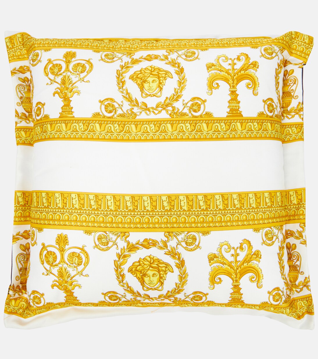 Almohada Baroque de algodón reversible | Versace Home