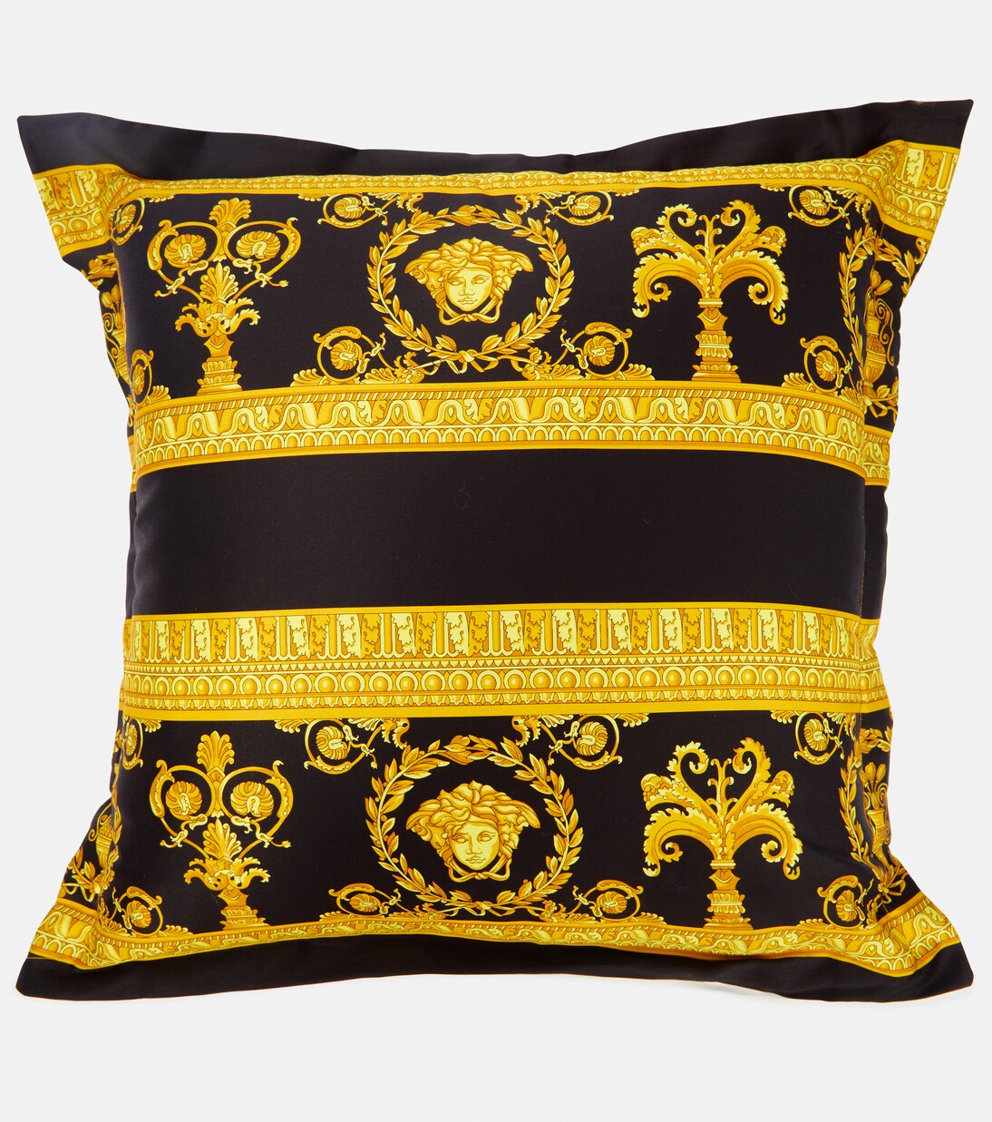 Almohada Baroque de algodón reversible | Versace Home