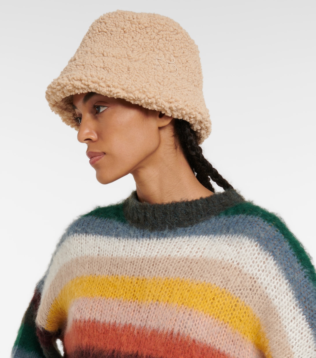 Faux fur bucket hat | Ruslan Baginskiy