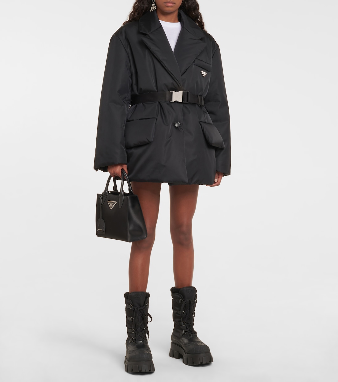Wattierte Jacke aus Re-Nylon | Prada