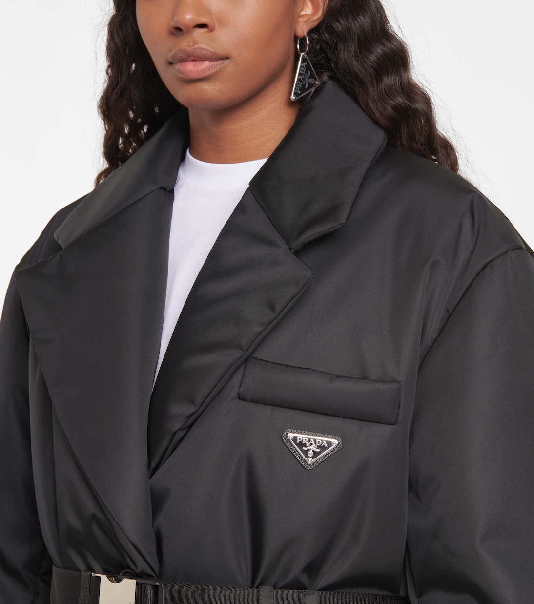 Wattierte Jacke aus Re-Nylon | Prada