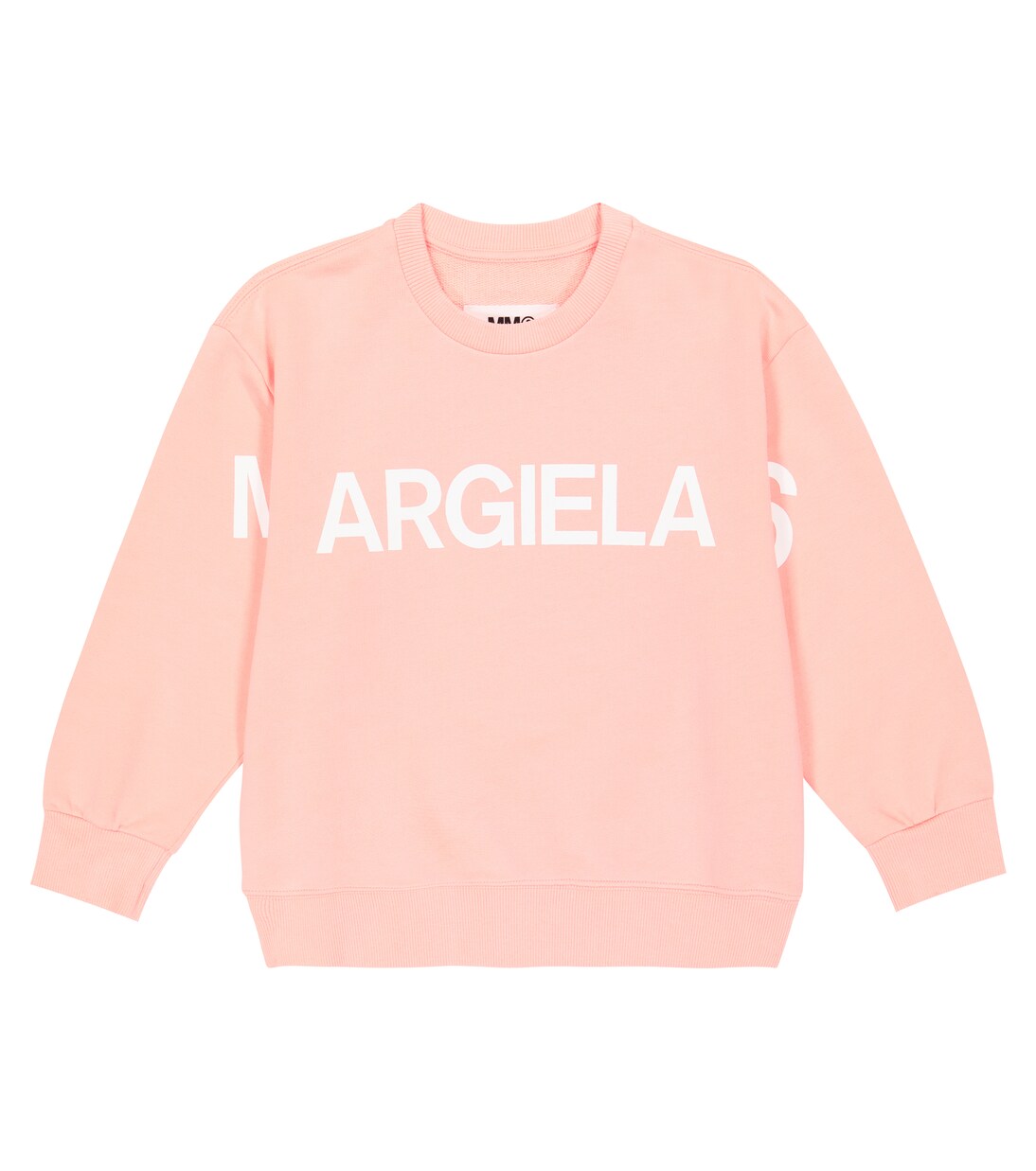 Sweatshirt aus Baumwoll-Jersey mit Logo | MM6 Maison Margiela Kids