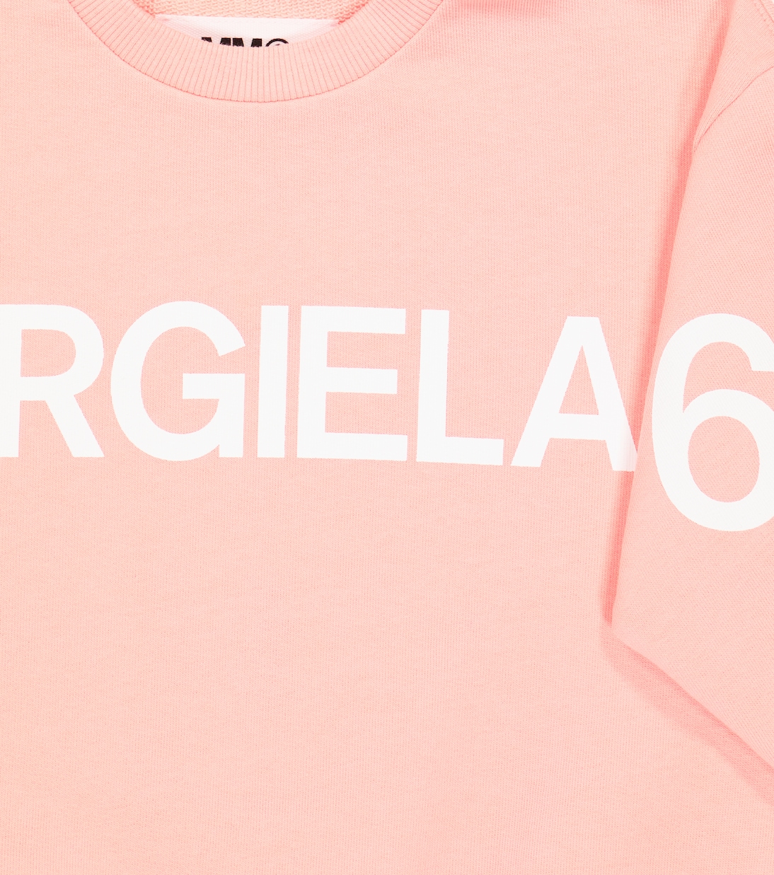Sweatshirt aus Baumwoll-Jersey mit Logo | MM6 Maison Margiela Kids