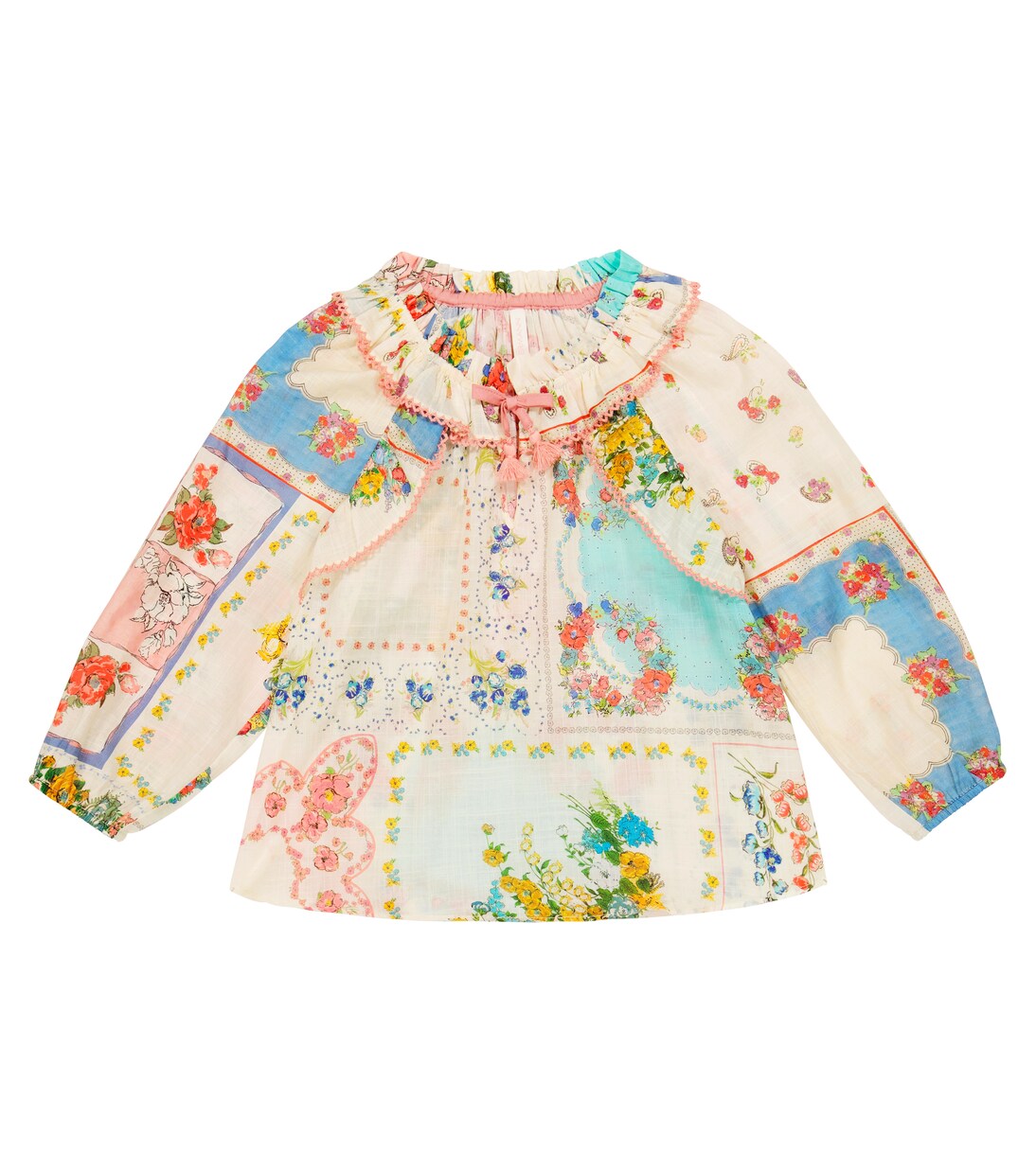 Top Clover in cotone con stampa | Zimmermann Kids