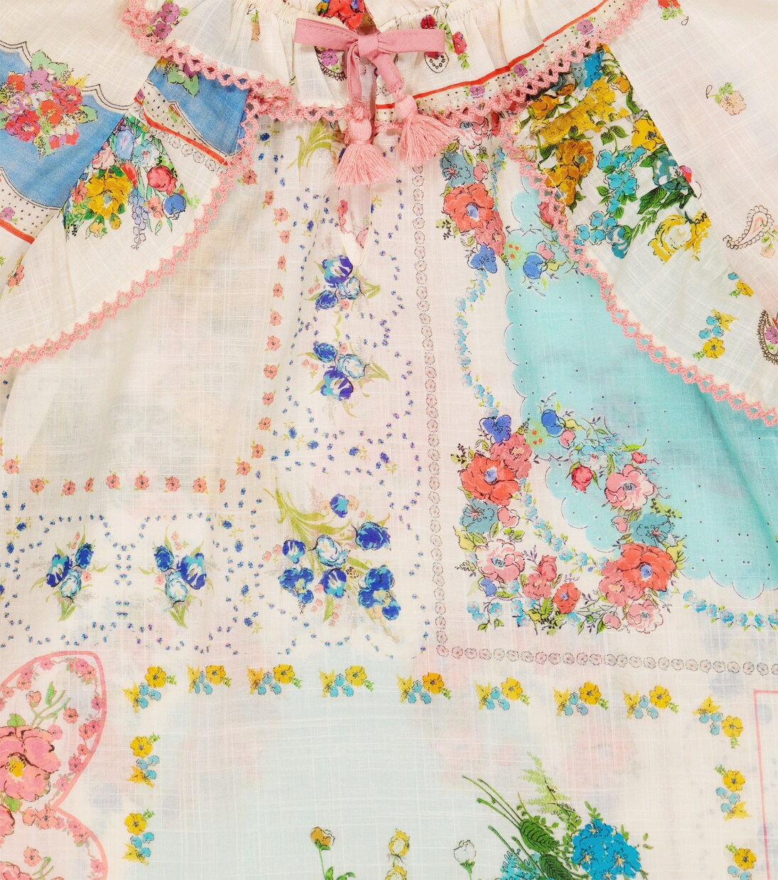 Top Clover in cotone con stampa | Zimmermann Kids
