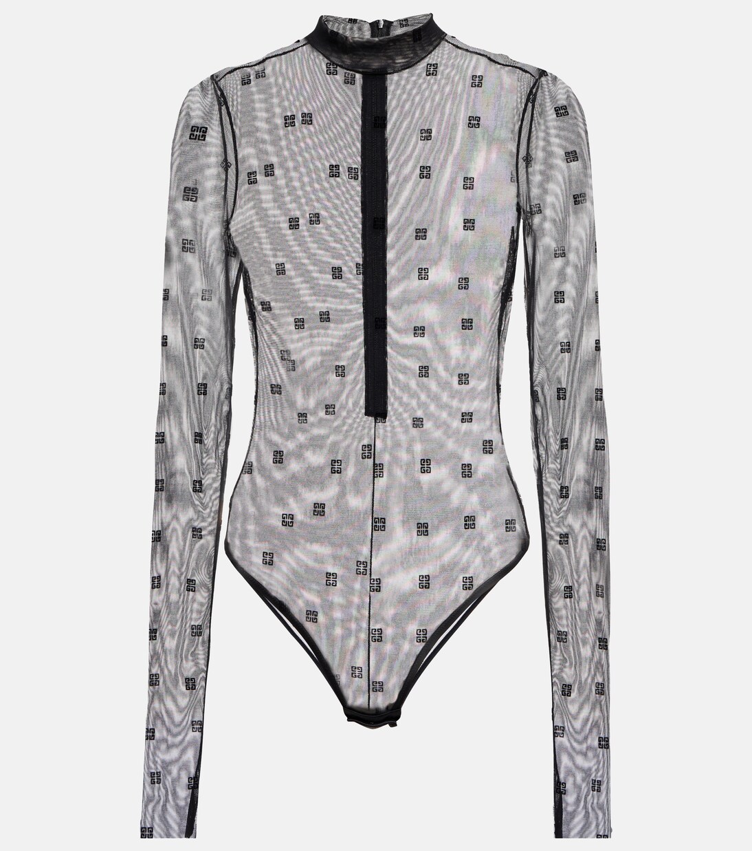 Givenchy 4G Body in Tulle e Jacquard: Stile Giovane e Moderno